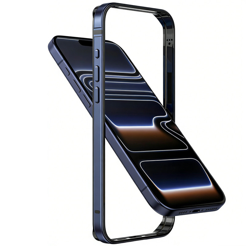 Metal Photo Panel - Алюминиевый металлический тонкий чехол-бампер для iPhone