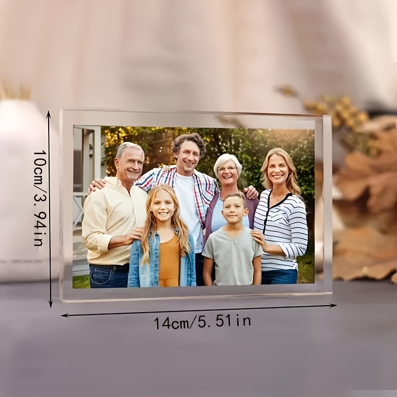 Персонализированный акриловый  – обзор и цена Photo Acrylic Block