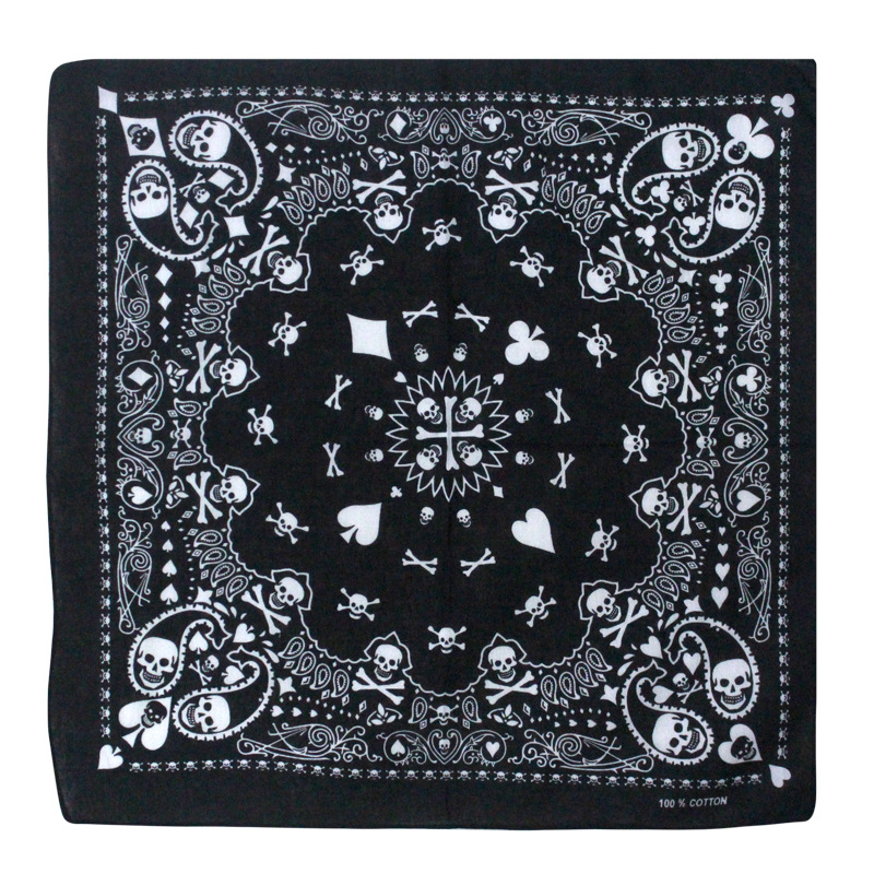 55 см белый, черный, красный ч – обзор и цена Bandana Blank White